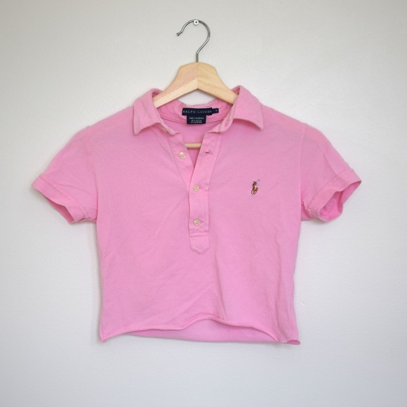 Ralph Lauren Crop Polo - Picture 2 of 3